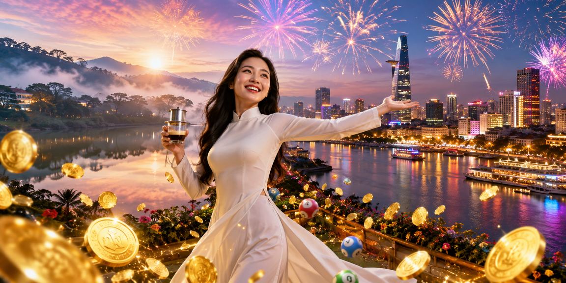 Người dùng Sài Gòn xem kết quả xổ số trực tuyến tại quán cà phê buổi chiều